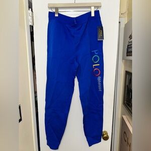 ✨Polo Ralph Lauren Rainbow Logo Joggers - Youth XL (18-20) - NWT✨